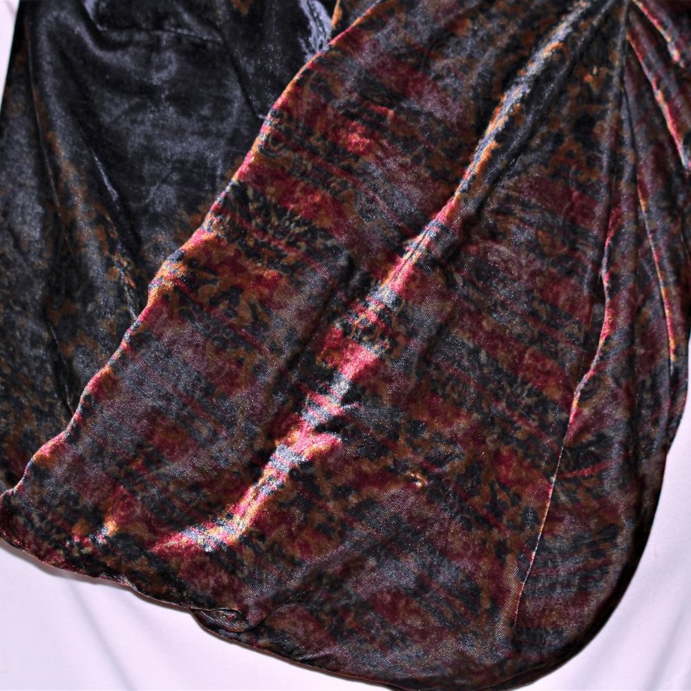 Johnny Was Velvet Infinity Scarf